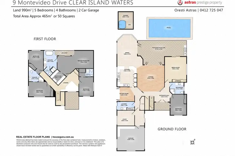 Third view of Homely house listing, 9 Montevideo Drive, Clear Island Waters QLD 4226