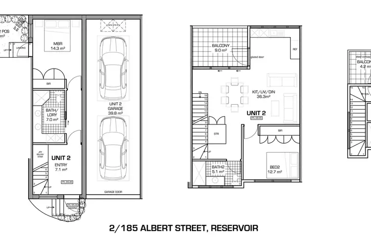 Sixth view of Homely townhouse listing, 185 Albert Street, Reservoir VIC 3073