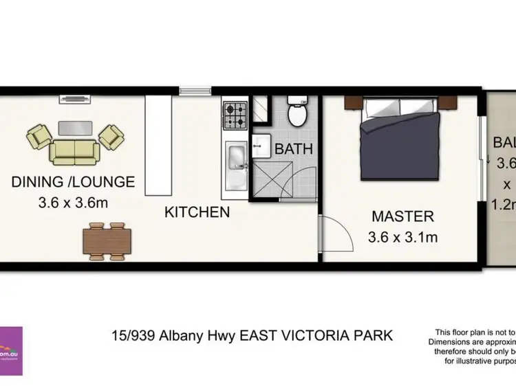 Third view of Homely unit listing, 15/939 Albany Highway, East Victoria Park WA 6101