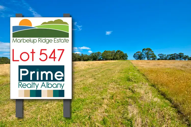 LOT 547, 152 Ajana Drive, Marbelup WA 6330