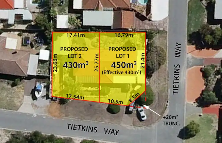 Sixth view of Homely land listing, Tietkins Way, Padbury WA 6025