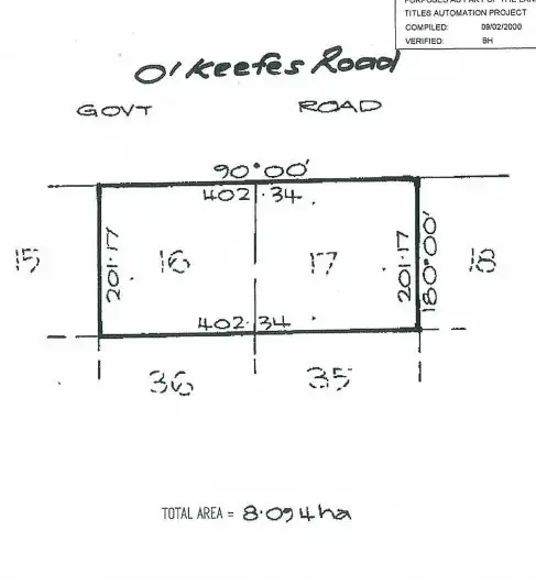 Fifth view of Homely land listing, CA 16 & 17 O'keefes Road, Wahgunyah VIC 3687