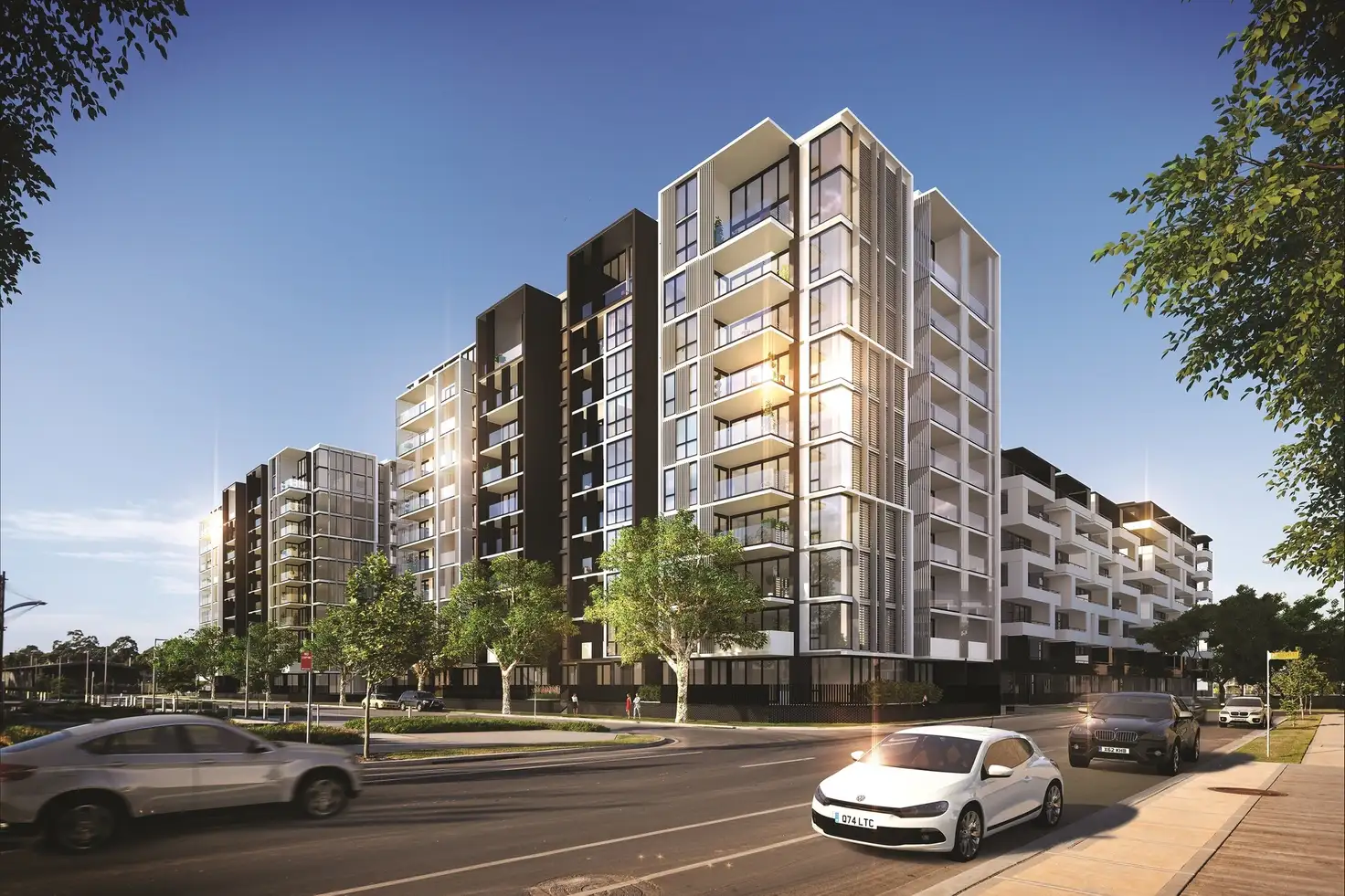 Main view of Homely apartment listing, A605/Stage 3 Lord Sheffield Circuit, Penrith NSW 2750