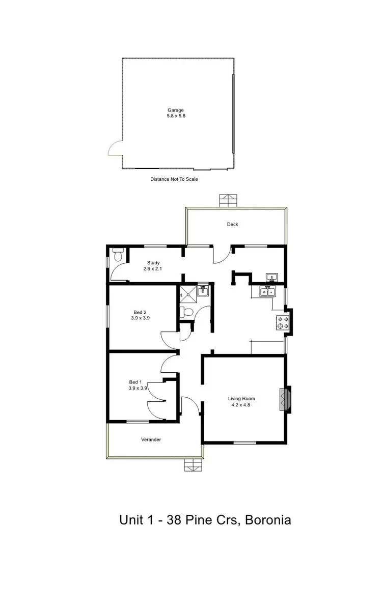 Second view of Homely unit listing, 1/38 Pine Crescent, Boronia VIC 3155