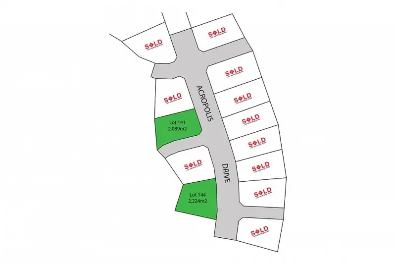 Main view of Homely land listing, LOT 144 Acropolis Drive, Legana TAS 7277