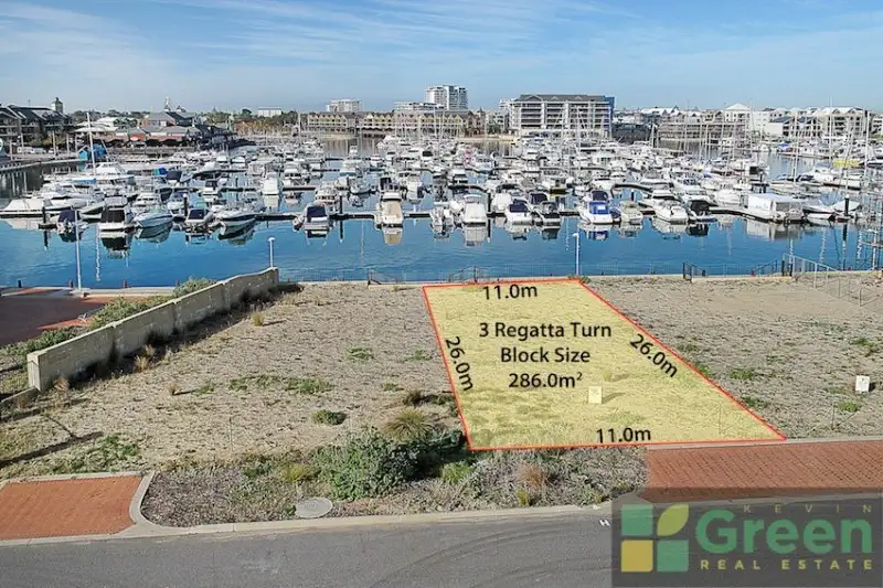 Main view of Homely land listing, 3 Regatta Turn, Mandurah WA 6210