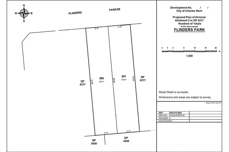 Third view of Homely land listing, LOT 200 & 201, 19 Flinders Parade, Flinders Park SA 5025
