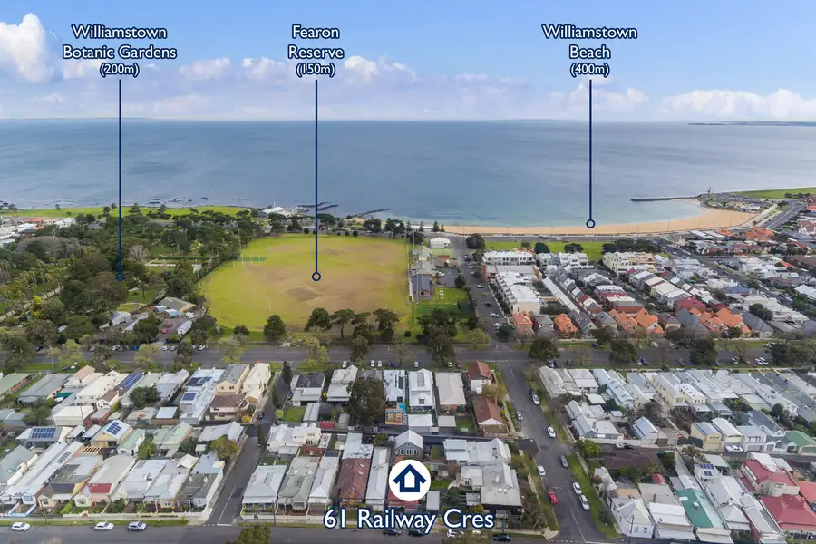 Main view of Homely house listing, 61 Railway Crescent, Williamstown VIC 3016