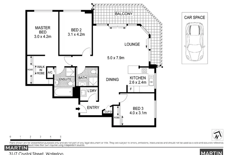 Sixth view of Homely apartment listing, 31/7 Crystal Street, Waterloo NSW 2017