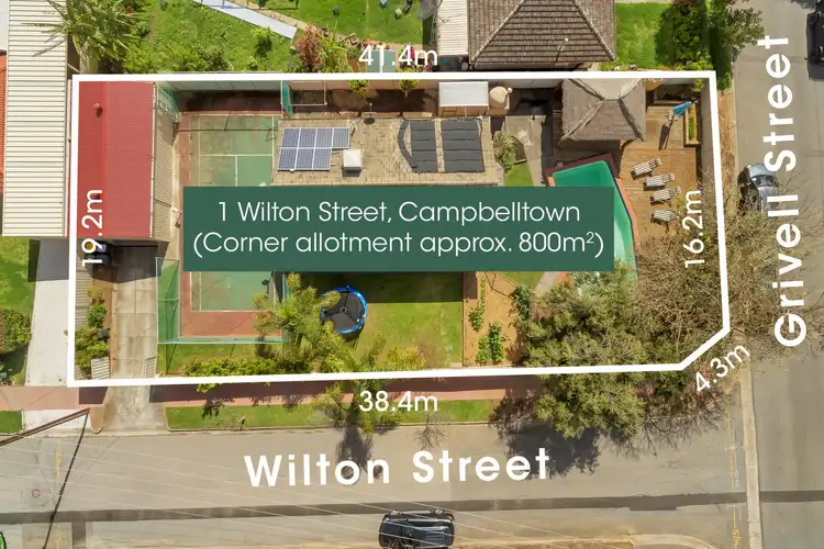 Main view of Homely house listing, 1 Wilton Street, Campbelltown SA 5074