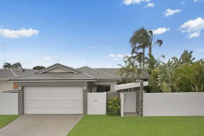 Main view of Homely house listing, 63 Sovereign Drive, Mermaid Waters QLD 4218