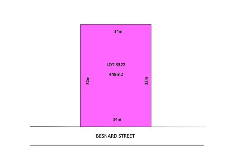 Main view of Homely land listing, LOT 3322, 9 Besnard Street, Oran Park NSW 2570