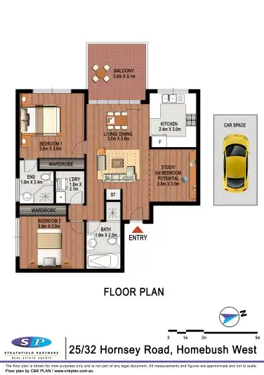 Fourth view of Homely apartment listing, 25/32-36 Hornsey Road, Homebush West NSW 2140