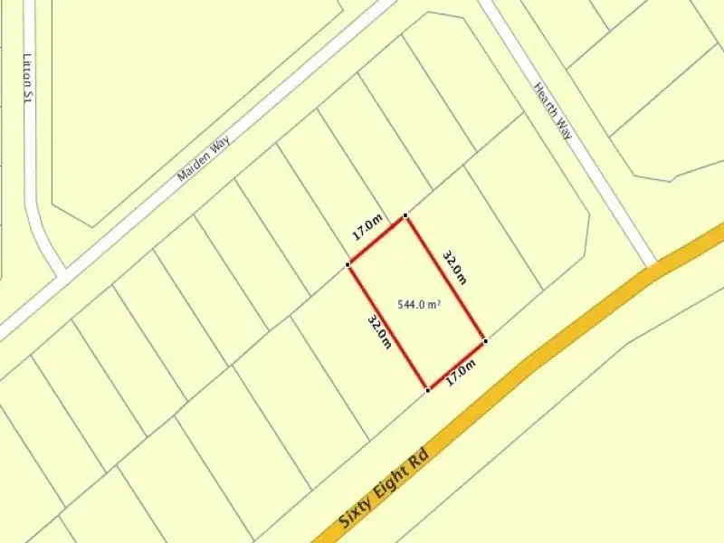 Main view of Homely land listing, Lot 1208 Sixty Eight Road, Baldivis WA 6171