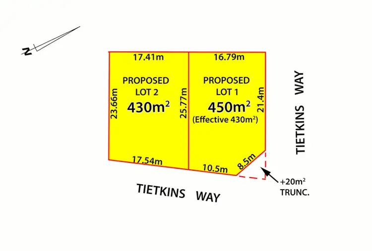Second view of Homely land listing, Tietkins Way, Padbury WA 6025