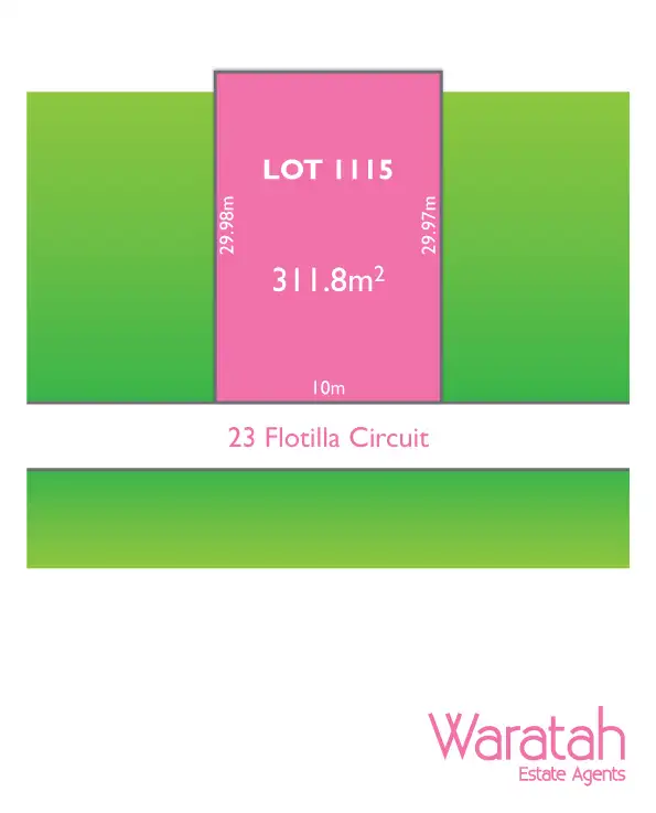 LOT 1115, 23 Flotilla Circuit, Jordan Springs NSW 2747