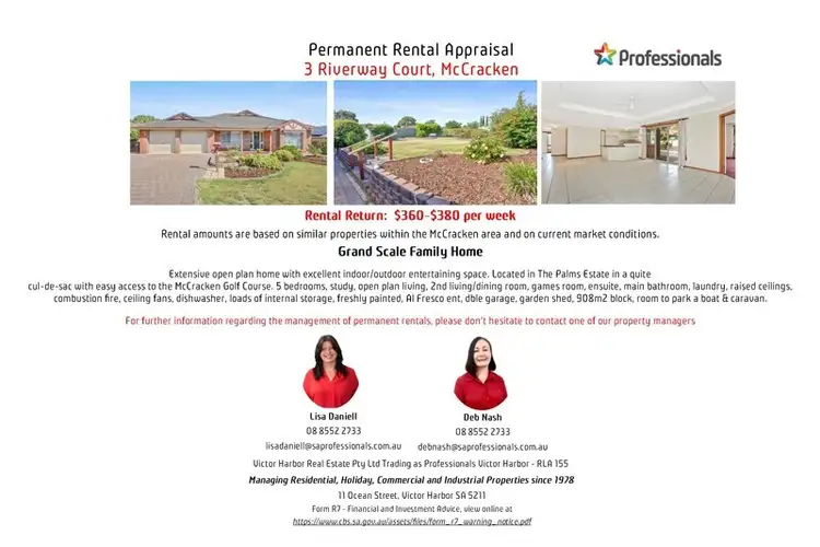 Third view of Homely house listing, 3 Riverway Court, Mccracken SA 5211