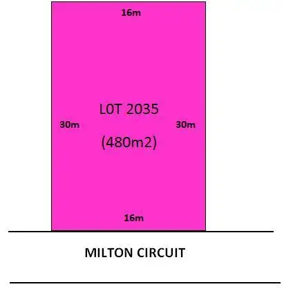 Main view of Homely land listing, LOT 2035, 21 Milton Circuit, Oran Park NSW 2570