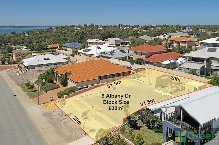 Second view of Homely land listing, 9 Albany Drive, Dawesville WA 6211