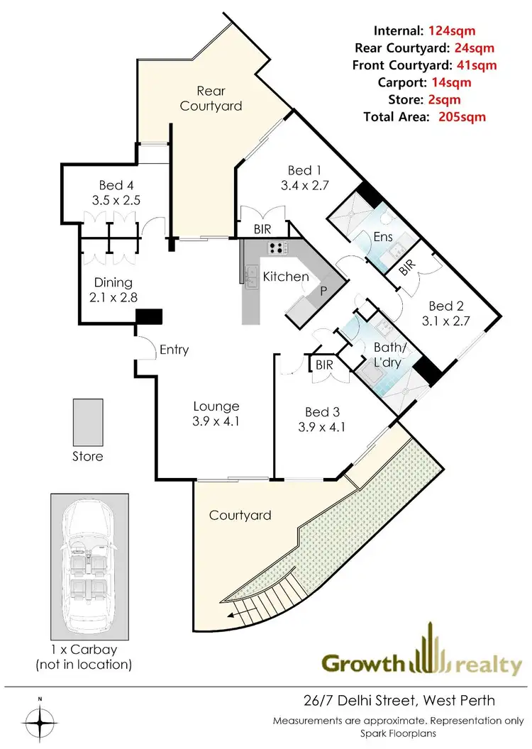 Fifth view of Homely apartment listing, 26/7 Delhi Street, West Perth WA 6005
