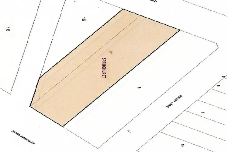 Main view of Homely land listing, LOT 1/TP 12424P Canning Road, Springhurst VIC 3682