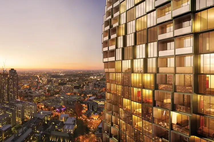 Main view of Homely apartment listing, 4008/318 Russell Street, Melbourne VIC 3000