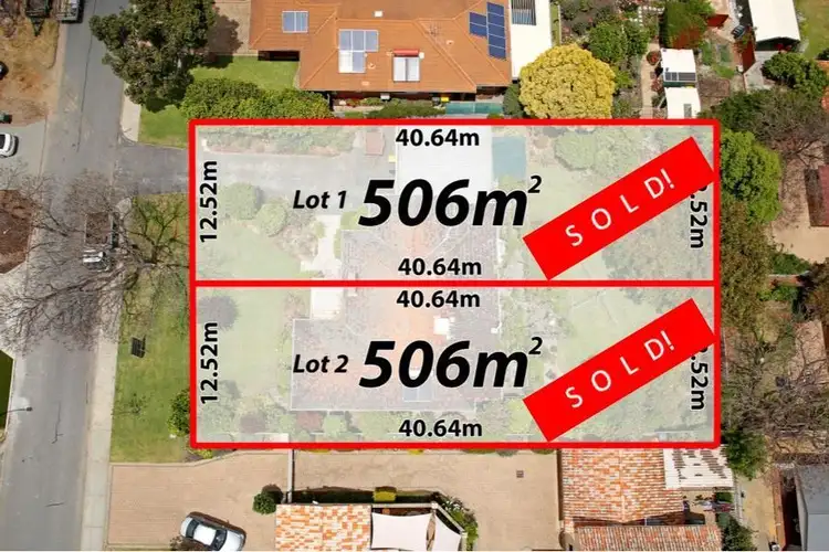 Second view of Homely land listing, 6A&B St Michael Terrace, Mount Pleasant WA 6153