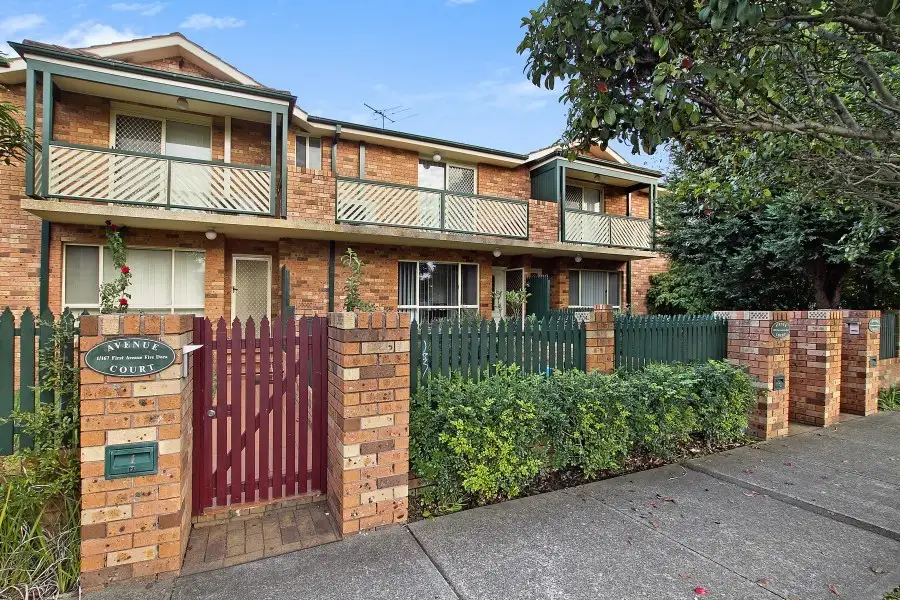 Main view of Homely townhouse listing, 10/167 First Avenue, Five Dock NSW 2046