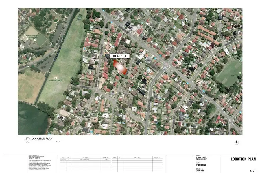 Main view of Homely semi-detached listing, 5 Kemp Street, Tennyson Point NSW 2111