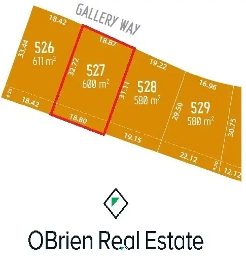 Second view of Homely land listing, LOT 527, 98 Gallery Way, Pakenham VIC 3810