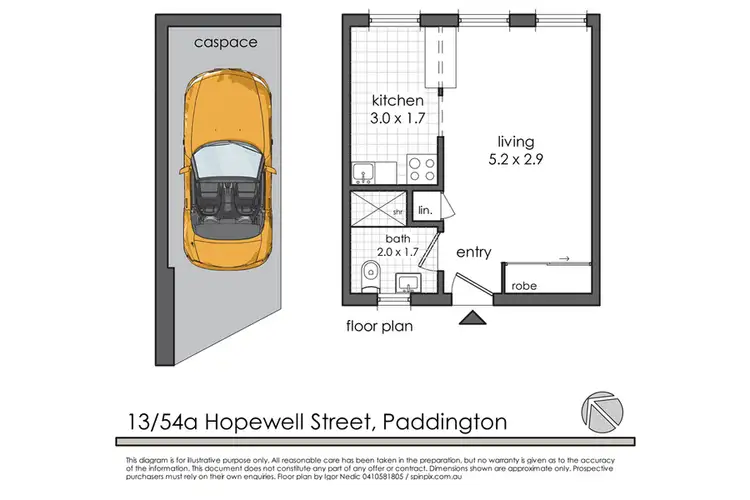 Second view of Homely studio listing, 13/54A Hopewell Street, Paddington NSW 2021