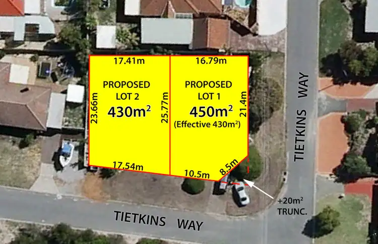 Seventh view of Homely land listing, Tietkins Way, Padbury WA 6025