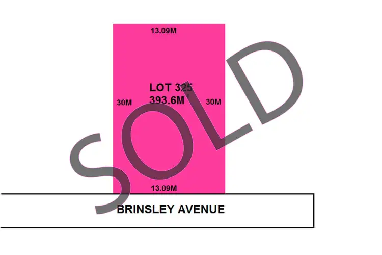 Main view of Homely land listing, LOT 325 Brinsley Av Avenue, Schofields NSW 2762