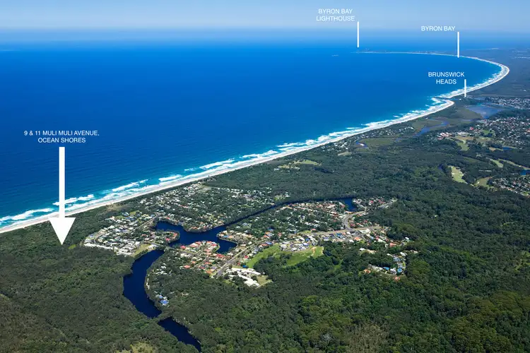 Main view of Homely land listing, 9 & 11 Muli Muli Avenue, South Golden Beach NSW 2483