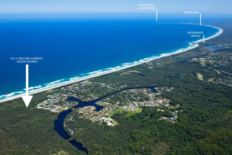 Main view of Homely land listing, 9 & 11 Muli Muli Avenue, South Golden Beach NSW 2483