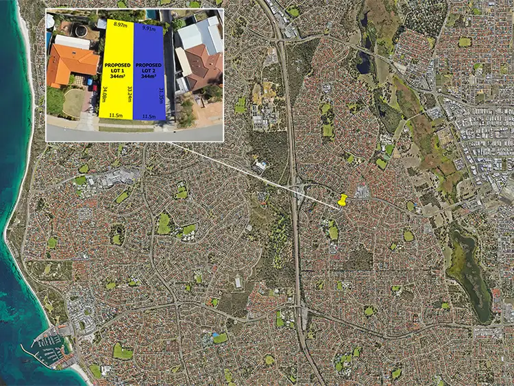 Third view of Homely land listing, LOT 1, 40 Forest Hill Drive, Kingsley WA 6026