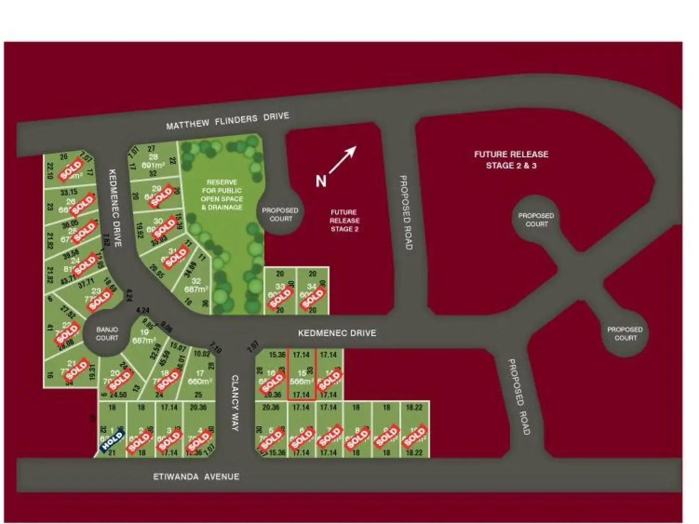 Main view of Homely land listing, 20 Kedmenec Drive, Mildura VIC 3500