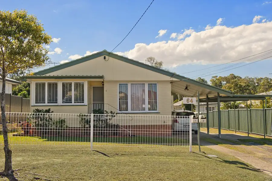 Main view of Homely block of units listing, 1 & 2/64 Hendren Street, Carina QLD 4152