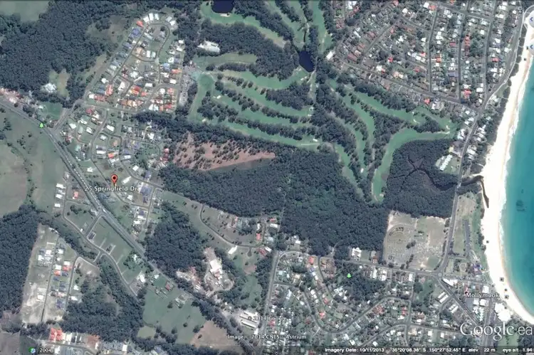 Main view of Homely land listing, 25 Springfield Drive, Mollymook NSW 2539