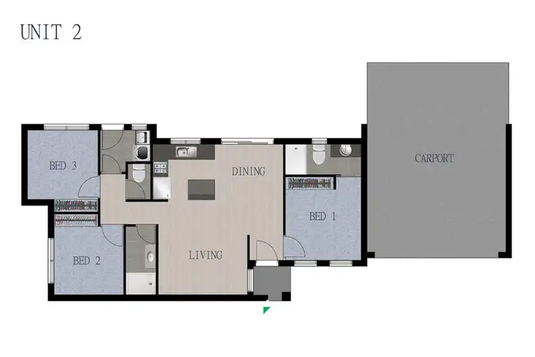 Third view of Homely unit listing, 2/9 Privet Court, Doveton VIC 3177