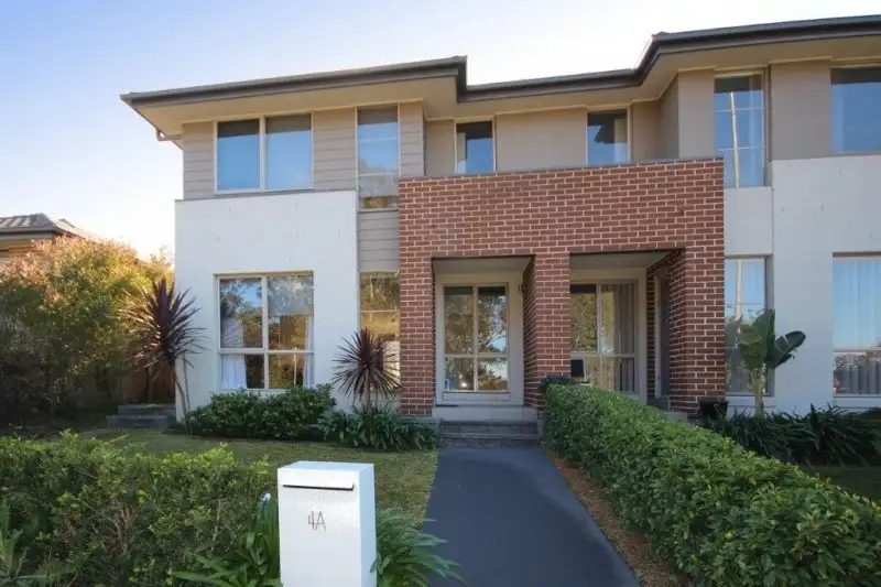 Main view of Homely townhouse listing, 4a Hampshire Boulevard, Spring Farm NSW 2570