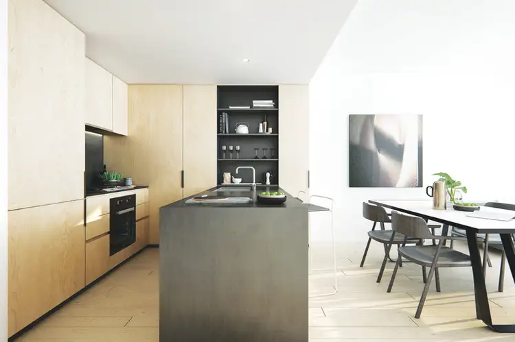 Main view of Homely apartment listing, 1403/690-694 Elizabeth Street, Melbourne VIC 3000