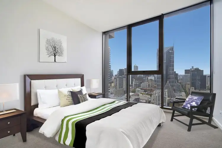 Second view of Homely apartment listing, 2701/318 Russell Street, Melbourne VIC 3000
