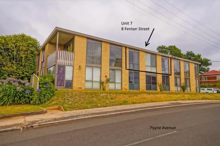 Main view of Homely unit listing, 7/8 Fenton Street, Devonport TAS 7310
