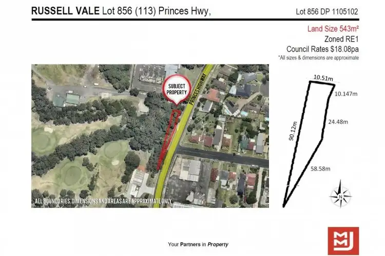 Third view of Homely land listing, Lot 856 (113) Princes Highway, Russell Vale NSW 2517