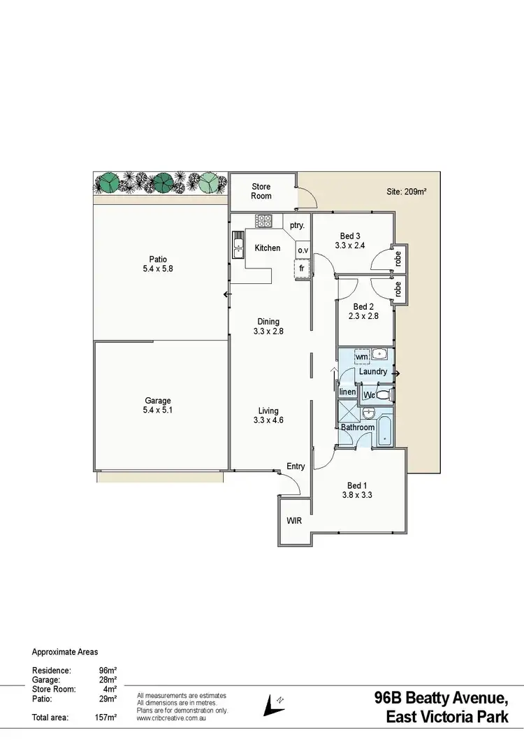 Third view of Homely villa listing, 96B Beatty Avenue, East Victoria Park WA 6101