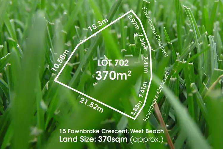 Lot 702 15 Fawnbrake Crescent, West Beach SA 5024