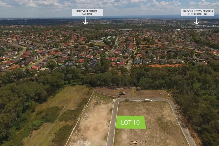 LOT 10 Dahlia Circuit, Kellyville NSW 2155
