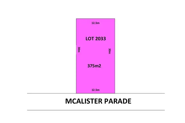 Second view of Homely land listing, LOT 2033, 16 McAlister Parade, Marsden Park NSW 2765