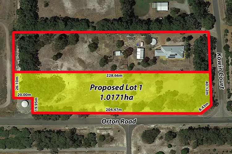 LOT 1, 9 Kowin Court, Cardup WA 6122